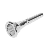 Maxbell Silver Plated French Horn Mouthpiece for Yamaha Bach Conn King Accessory