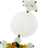 Maxbell Chinese Style Handmade Jade Pendant Car Interior Decor Hanging Ornament # 3
