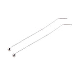 Maxbell Fashion Round Copper Beads Pendant Tassel Earrings Drop Dangle Stud Earrings