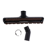Maxbell Universal 32mm/1.25'' Dia. Vacuum Cleaner Replacement Brushes Carpet Timber Wood Hard Floor Tool Horsehair Brush Head, with 360 Degree Swivel Head and Wheels