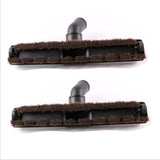 Maxbell Universal 32mm/1.25'' Dia. Vacuum Cleaner Replacement Brushes Carpet Timber Wood Hard Floor Tool Horsehair Brush Head, with 360 Degree Swivel Head and Wheels