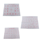 Maxbell Yong Word Series Magic Cloth Water Writing Cloth Chinese Calligraphy Kanji