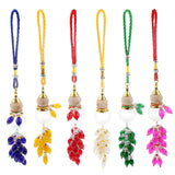 Maxbell Charm Perfume Bottle Gourd Pendant for Car Interior Hanging Ornament White
