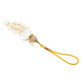 Maxbell Charm Perfume Bottle Gourd Pendant for Car Interior Hanging Ornament White