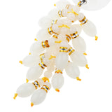 Maxbell Charm Perfume Bottle Gourd Pendant for Car Interior Hanging Ornament White