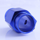 Maxbell Aluminum Car 28mm Water Temperature Sensor Adaptor Gauge Radiator Adaptor Hose Clamps  1/8 NPT TEMP Gauge Blue