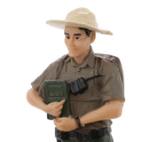 Maxbell Realistic Forest Ranger People Figurine Model Action Figure Toy Collectibles