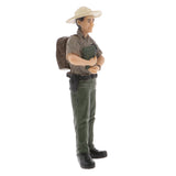 Maxbell Realistic Forest Ranger People Figurine Model Action Figure Toy Collectibles