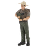 Maxbell Realistic Forest Ranger People Figurine Model Action Figure Toy Collectibles