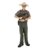 Maxbell Realistic Forest Ranger People Figurine Model Action Figure Toy Collectibles