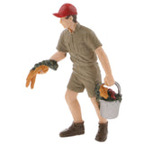 Maxbell Realistic Male Rancher People Figurine Model Action Figure Kids Toy Gift #2