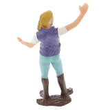 Maxbell Realistic Female Farmer People Figurine Model Action Figure Kids Toy Gift #1