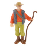 Maxbell Realistic Shepherd People Figurine Model Action Figure Kids Toy Collectibles