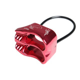Maxbell Pro Rock Climbing Tree Carving Double Slot Belay Device Rappelling Equipment