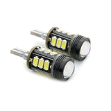 Maxbell 2x Car Xenon White No Error Canbus T15 W16W 5630 COB 15-LED Backup Reverse Light