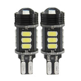 Maxbell 2x Car Xenon White No Error Canbus T15 W16W 5630 COB 15-LED Backup Reverse Light