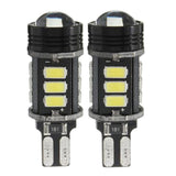 Maxbell 2x Car Xenon White No Error Canbus T15 W16W 5630 COB 15-LED Backup Reverse Light