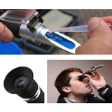 Maxbell 0-90% Brix ATC Wort SG/Specific Gravity Refractometer Sugar Wine Beer Fruit Test Equipment Brewing Making