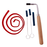 Maxbell Piano Felt Temperament Strip and 3 Rubber Mutes Hammer Kits for Tune Fixing