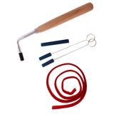 Maxbell Piano Felt Temperament Strip and 3 Rubber Mutes Hammer Kits for Tune Fixing