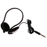 Maxbell Black with Cable 6.3 mm headphones for digital piano keyboard instrumen