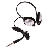 Maxbell Black with Cable 6.3 mm headphones for digital piano keyboard instrumen