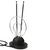 Maxbell Universal Rabbit Ear UHF/VHF Color Antenna with Push-on Connectors