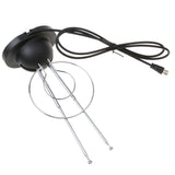 Maxbell Universal Rabbit Ear UHF/VHF Color Antenna with Push-on Connectors