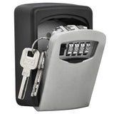 Maxbell Outdoor High Security Wall Mounted Key Safe Box Secure Lock 4 Digital Combination Keys Cabinet