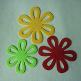 Maxbell 6pcs Flower Dining Table Pot Mat Trivet Easter Christmas Party Décor