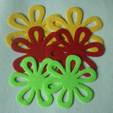 Maxbell 6pcs Flower Dining Table Pot Mat Trivet Easter Christmas Party Décor