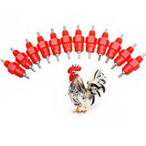 Maxbell 10 Pieces Water Nipple Drinker Screw In Poultry Chicken Hen Duck Drinker