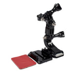 Maxbell Curved J-Hook Adhesive Buckle Mount Flat Base w/ Screw for GoPro Hero 2 3+ 4