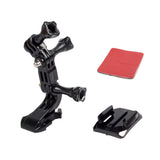 Maxbell Curved J-Hook Adhesive Buckle Mount Flat Base w/ Screw for GoPro Hero 2 3+ 4