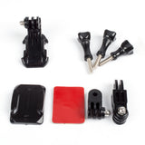 Maxbell Curved J-Hook Adhesive Buckle Mount Flat Base w/ Screw for GoPro Hero 2 3+ 4