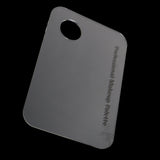 Maxbell New Acrylic Makeup Nail Art Cosmetic Foundation Mixing Palette Stainless Steel Spatula Tools