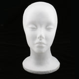 Maxbell Foam Female Mannequin Head Wigs Hat Glasses Shop Display Stand Holder