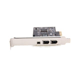 Maxbell PCIE PCI-E Firewire IEEE 1394 2+1 3Port Controller Card for Desktop Computer