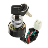 Maxbell Ignition Switch 6 Wire 3 Position for Motorcycle Scooter Quad Bike Go-Kart