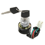 Maxbell Ignition Switch 6 Wire 3 Position for Motorcycle Scooter Quad Bike Go-Kart