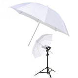 Maxbell Studio Photo Flash Diffuser Translucent Soft Light White Umbrella 33"