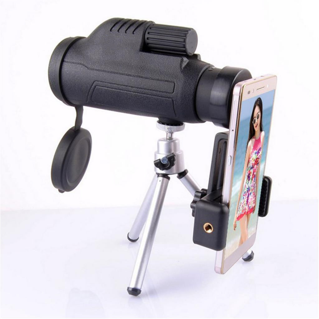 Maxbell Portable Smartphone Capturer Clip Mount Holder for iPhone Android and Windows Smartphones, Compatible with 43mm Dia Lens Binoculars Monocular Spotting Scopes Telescopes and Microscopes