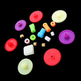 Maxbell Set Assorted 0.4 Modulus Colorful Hand DIY Toy Plastic Gear Kit