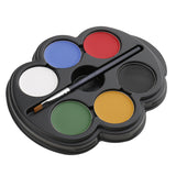 Maxbell 6 Colors Face Body Paint Palette Fun Halloween Fancy Painting Make Up Kit Set for Kids