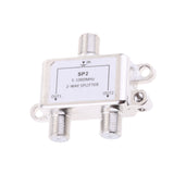 Maxbell 2 Way Splitter 5-1000MHz Signal CATV Splitter TV Antenna Coaxial HDTV