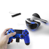 Maxbell Headset Audio Control for PS4 DualShock Controller, Adjustable Volume and Mic Mute Control Adapter for Playstation 4 Joystick with 3.5mm Jack
