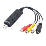 Maxbell Mini USB 2.0 Video TV DVD Collect Card Audio AV Adapter for Computer PC
