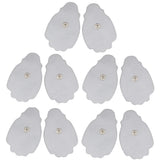 Maxbell 10x Reusable Tens Machine Massager Patches Units Replacement Electrode Pads