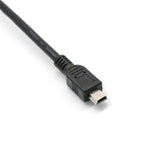 Maxbell 5m/16FT 2.0 USB Cable Type A to Mini B Male to Male 5 PIN Black