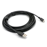 Maxbell 5m/16FT 2.0 USB Cable Type A to Mini B Male to Male 5 PIN Black